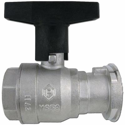 Iso Pumpenkugelhahn 1 1/4' T-Griff mit Schwerkraftbremse Image