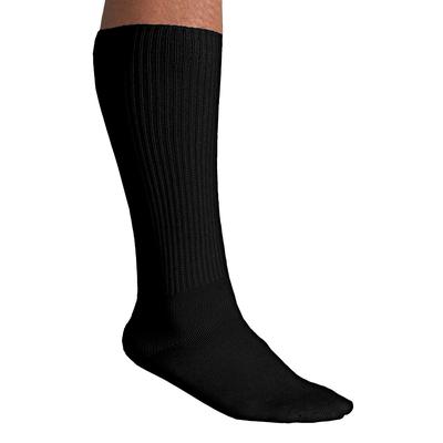 Diabetic Over-The-Calf Socks by KingSize in Black (Size L)