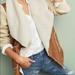 Anthropologie Jackets & Coats | Anthropologie Moth Sherpa Moto Sweater Jacket | Color: Brown/Cream | Size: S