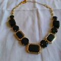 Kate Spade Jewelry | Kate Spade Ny Necklace Black Gold Choker | Color: Black/Gold | Size: Os