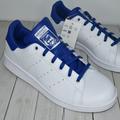 Adidas Shoes | Adidas Boys New Size 5 Stan Smith J Originals Shoe | Color: Blue/White | Size: 5bb