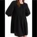 Madewell Dresses | (Nwt) Madewell- Embroidered Pintuck Mini Dress | Color: Black | Size: Sp