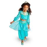 Disney Dresses | Disney Princess Jasmine Costume | Color: Blue/Green | Size: 4tg