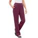 Plus Size Women's Perfect Cotton Back Elastic Jean by Woman Within in Deep Claret (Size 40 WP)