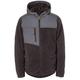 Caterpillar Men's Conversion Fleece Jacket, Black/Grey, Medium