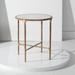 SAFAVIEH Couture Jessa Forged Metal Round End Table - 18" W x 18" L x 20" H