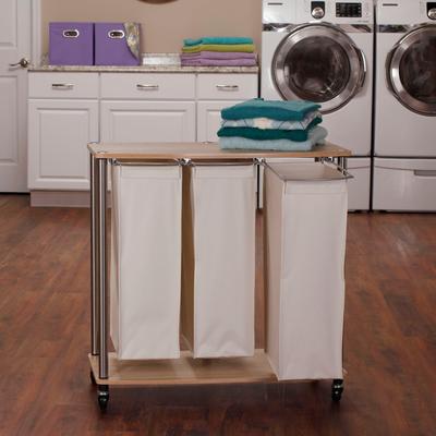 Household Essentials 3-Bag Laundry Sorter