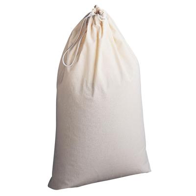 Household Essentials Cotton Laundry Bag with Drawstring Top