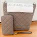 Michael Kors Bags | Loni Michael Kors Handbag Full Set | Color: Gray | Size: 14” X 12” X 4.5”