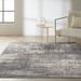 Gray 0.36 in Area Rug - Calvin Klein Rush Abstract Light/Dark Area Rug Polyester/Polypropylene | 0.36 D in | Wayfair 099446819215