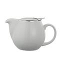 Service Ideas Ceramic Teapot in White | 4.5 H x 7 W x 4.25 D in | Wayfair TPCV16WH