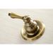 Kingston Brass Kb247Px Victorian Tub & Shower Faucet, Brushed Brass in Yellow | 3 H x 1.75 W in | Wayfair KB243ALAB