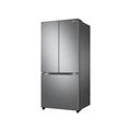 Samsung 18 cu. ft. Smart Counter Depth 3-Door French Door Refrigerator, Stainless Steel in Gray | 70 H x 32.125 W x 28.125 D in | Wayfair