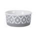 Design Imports Pet Bowl Porcelain/Stoneware (dishwasher safe)/Ceramic | 2 H x 4.25 W x 4.25 D in | Wayfair CAMZ37254