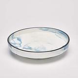 Mercer41 Reis 10" Bone China Dinner Plate Bone China/Ceramic in Blue/White | Wayfair B3310F872A9D4F88831A298D4FFB5BFE