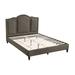 Alcott Hill® Chassidy Upholstered Platform Bed Metal in Brown | 49 H x 62 W x 85 D in | Wayfair 84425F1DFA9A4EF4B6740EDE1C397226
