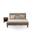 Winston Porter Clyve Upholstered Platform Bedroom Set Upholstered in Gray/Brown | 47 H x 81 W x 89 D in | Wayfair 88F014D95915435389B4F32EE8B12E5D