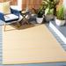 White 79 x 0.2 in Area Rug - Gracie Oaks Alitsia Striped Beige Indoor/Outdoor Area Rug | 79 W x 0.2 D in | Wayfair 210B3012EC234654A177844D558D5C05