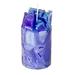 Symple Stuff Prisms Lavender & Lemongrass Scented Pillar Candle Paraffin, Cotton in Indigo | 10 H x 3 W x 3 D in | Wayfair