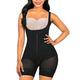 SHAPERX Shapewear for Women Tummy Control Fajas Full Body Shaper Butt Lifter Thigh Slimmer Shorts, Black, XXL