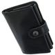 VISCONTI Enzo Collection Leather Wallet with Sliding Card Mechanism RFID ENZ80 Black Shadow