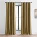 Exclusive Fabrics Textured Dupioni Faux Silk 84-inch Grommet Blackout Grommet Curtain (1 Panel) - 50 x 84