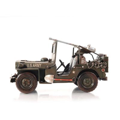 Green 1941 Willys Overland Jeep Scale Model