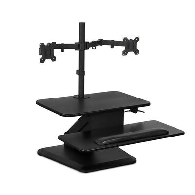 Mount-It! Standing Desk Converter Sit Stand with Monitor Mount | Height Adjustable