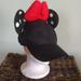Disney Accessories | Disney Parks Minnie Mouse Bow Hat 57-60cms | Color: Black | Size: Os