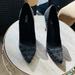 Michael Kors Shoes | Michael Kors Studded High Heels Size 8 | Color: Black/Silver | Size: 8