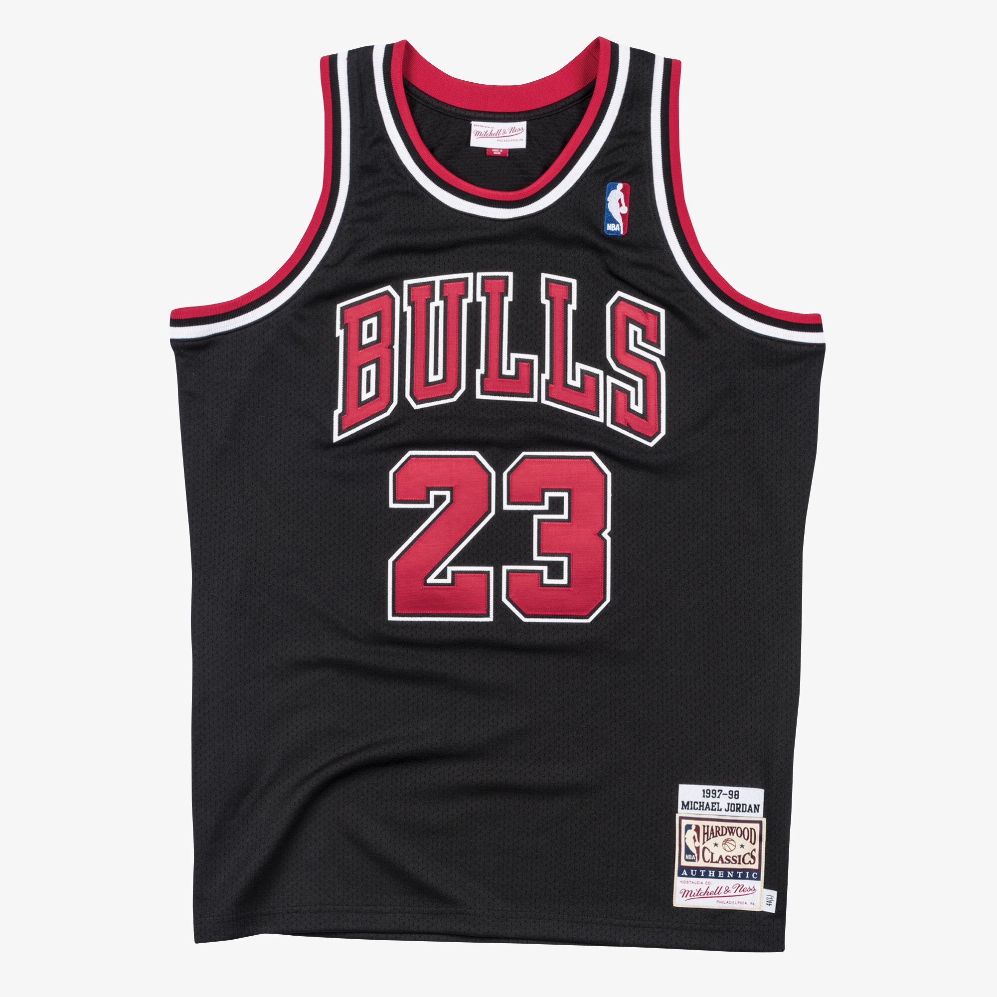 Chicago Bulls Mitchell & Ness Authentic Trikot, Ersatz, Michael Jordan 1997–98 Image