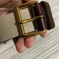 Burberry Accessories | Burberry Belt | Color: Brown/Cream | Size: 36-38 (110cm) Burberry 44