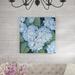 Andover Mills™ 'Blue Hydrangeas II' Painting on Canvas Canvas, Wood in Blue/Green/White | 22 H x 22 W x 1 D in | Wayfair