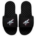 Men's ISlide Black Arizona Coyotes Ice Clipping Mask Slide Sandals