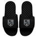 Men's ISlide Black Los Angeles Kings Ice Clipping Mask Slide Sandals