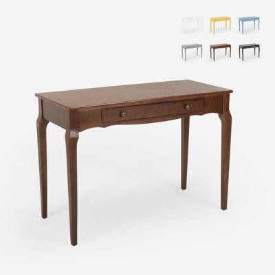 Ahd Amazing Home Design - Shabby Chic Holz Eingangsmöbel Schreibtisch Konsole 106x47cm Toscano Image