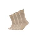 Camano Herren 3642000 Socken, Beige (Sand Melange 8300), (Herstellergröße: 35/38) (4er Pack)