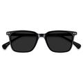 Unisex Rectangle Black Acetate Prescription sunglasses - EyeBuydirect's Luck