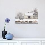 East Urban Home Virginia Snow Storm by Lori Deiter - Wrapped Canvas Photograph Canvas | 12 H x 18 W x 1.5 D in | Wayfair