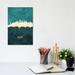 East Urban Home New York City Skyline by Michael Tompsett - Wrapped Canvas Painting Canvas | 12 H x 8 W x 0.75 D in | Wayfair