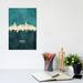 East Urban Home Charlotte North Carolina Skyline by Michael Tompsett - Wrapped Canvas Painting Print Canvas | 12 H x 8 W x 0.75 D in | Wayfair