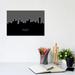 East Urban Home Buffalo New York Skyline by Michael Tompsett - Wrapped Canvas Painting Canvas | 8 H x 12 W x 0.75 D in | Wayfair