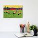 East Urban Home Grazing Sheep by Patty Baker - Wrapped Canvas Painting Canvas | 8 H x 12 W x 0.75 D in | Wayfair ED734D5E4FF94E66B881A09A6BCEF51A