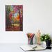 East Urban Home Autumn Path V by Patty Baker - Wrapped Canvas Painting Canvas in Green | 12" H x 8" W x 0.75" D | Wayfair