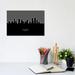 East Urban Home Denver Colorado Skyline by Michael Tompsett - Wrapped Canvas Graphic Art Canvas | 8 H x 12 W x 0.75 D in | Wayfair