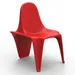 Vondom F3 Dining Chair - 60003-RED