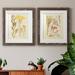 August Grove® Antique Botanical Sketch IVPremium Framed Print - Ready To Hang in Black/Blue/Green | 17 H x 20 W in | Wayfair