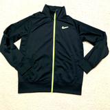 Nike Jackets & Coats | Girl’s Full-Zip Jacket | Color: Black/Green | Size: Xlg