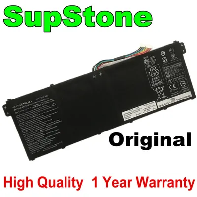 SupStone OEM AC14B18J AC14B13J Batterie D'ordinateur Portable pour Acer Aspire E3-111 E3-112 E3-112M