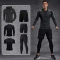 Dry Fit – ensemble de vêtements de sport pour hommes combinaison de Compression collant